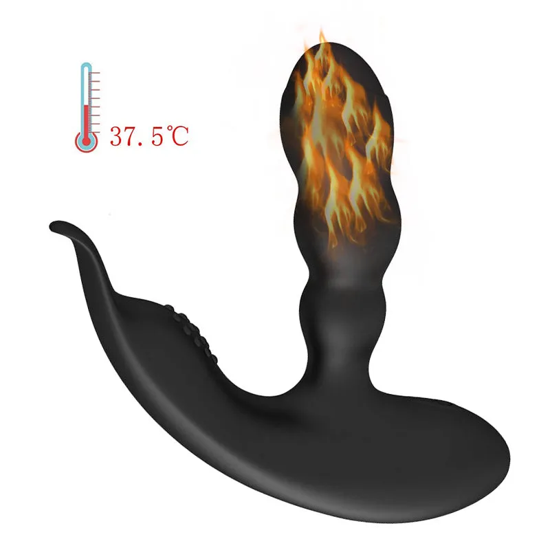 11 11 Functions   Heat,3 Point Prostate Massager Vibrator Toy for Men