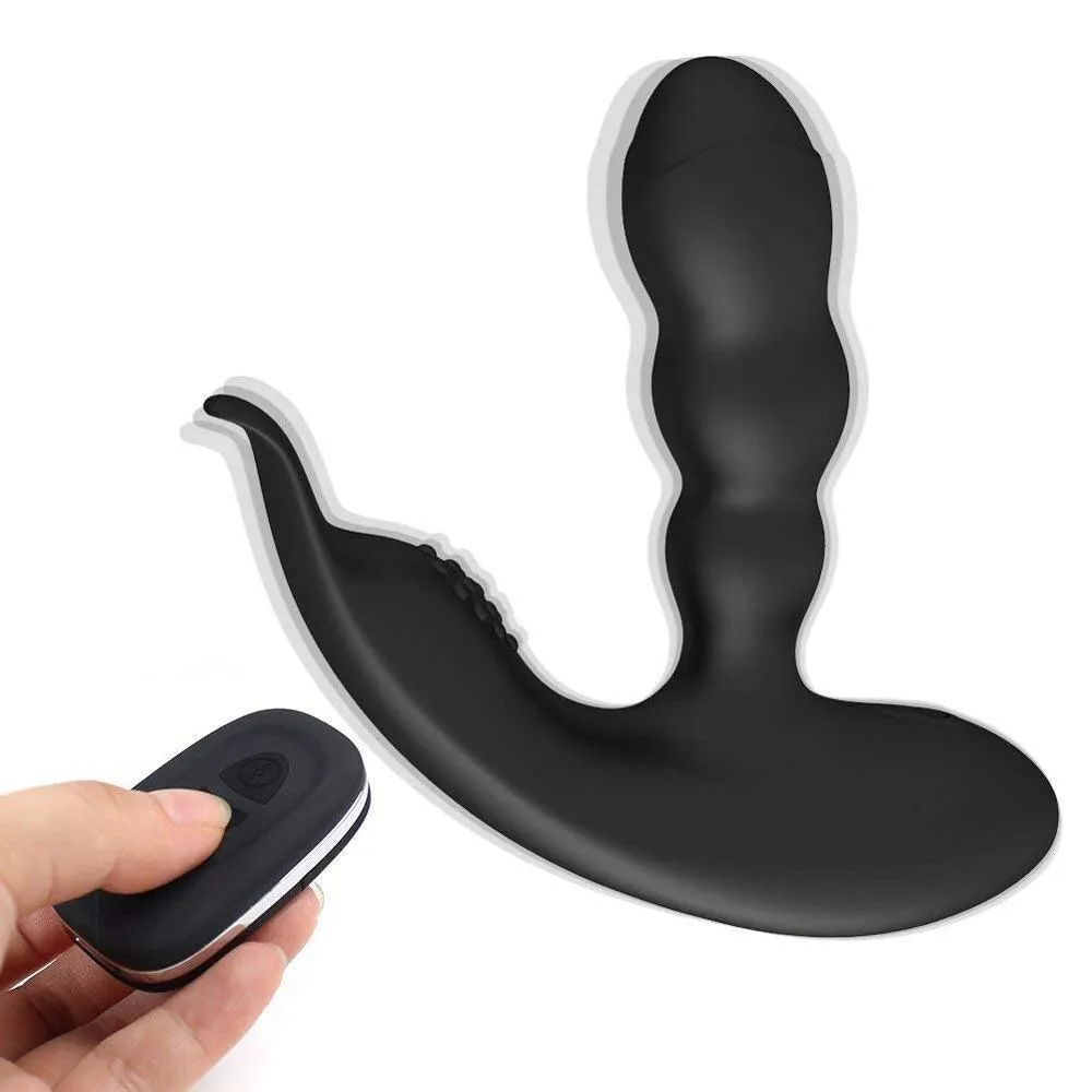 11 11 Functions   Heat,3 Point Prostate Massager Vibrator Toy for Men