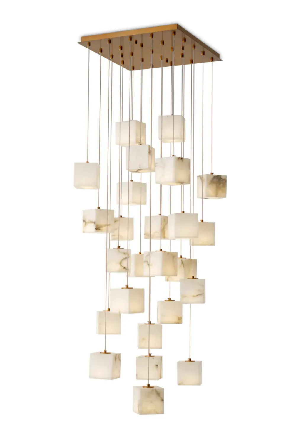 Alabaster Blocks Chandelier | Eichholtz Duboce