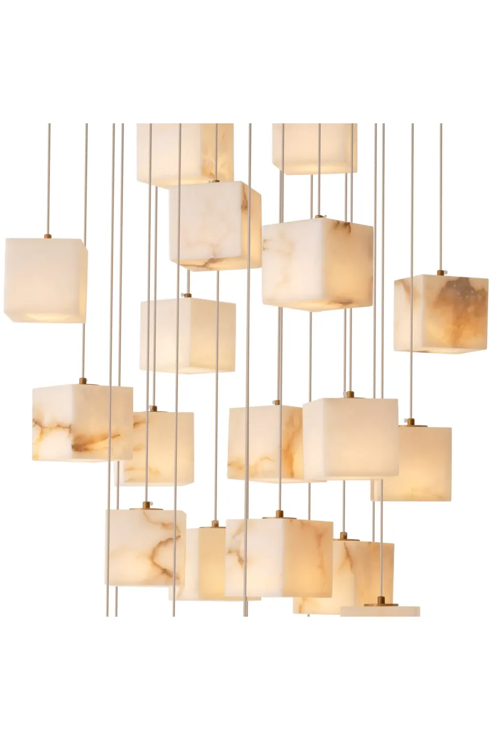 Alabaster Blocks Chandelier | Eichholtz Duboce