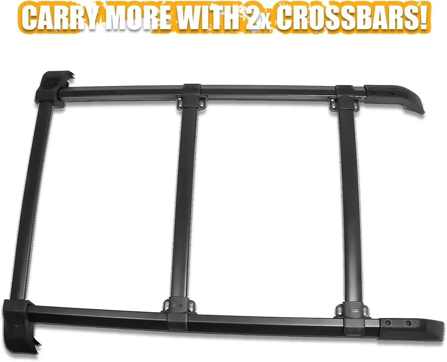 Aluminum Pair Cross Bars for Ford Bronco