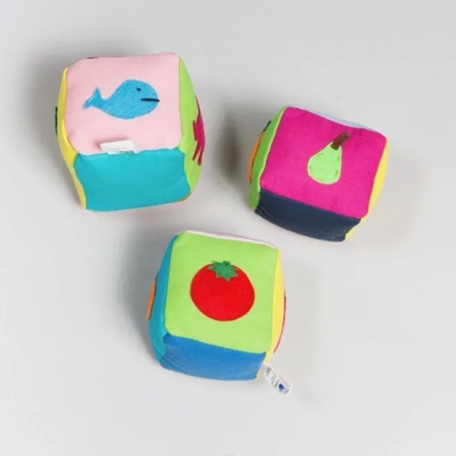 Animal, Fruit & Veggie Block Set