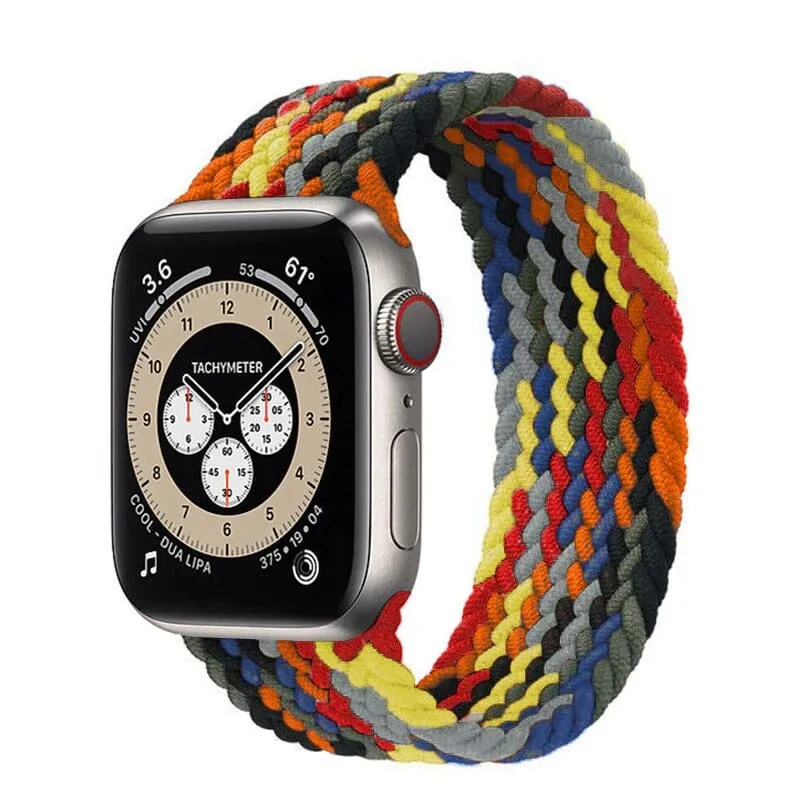 Apple Watch Braided Loop Watch Straps Replacement Bands