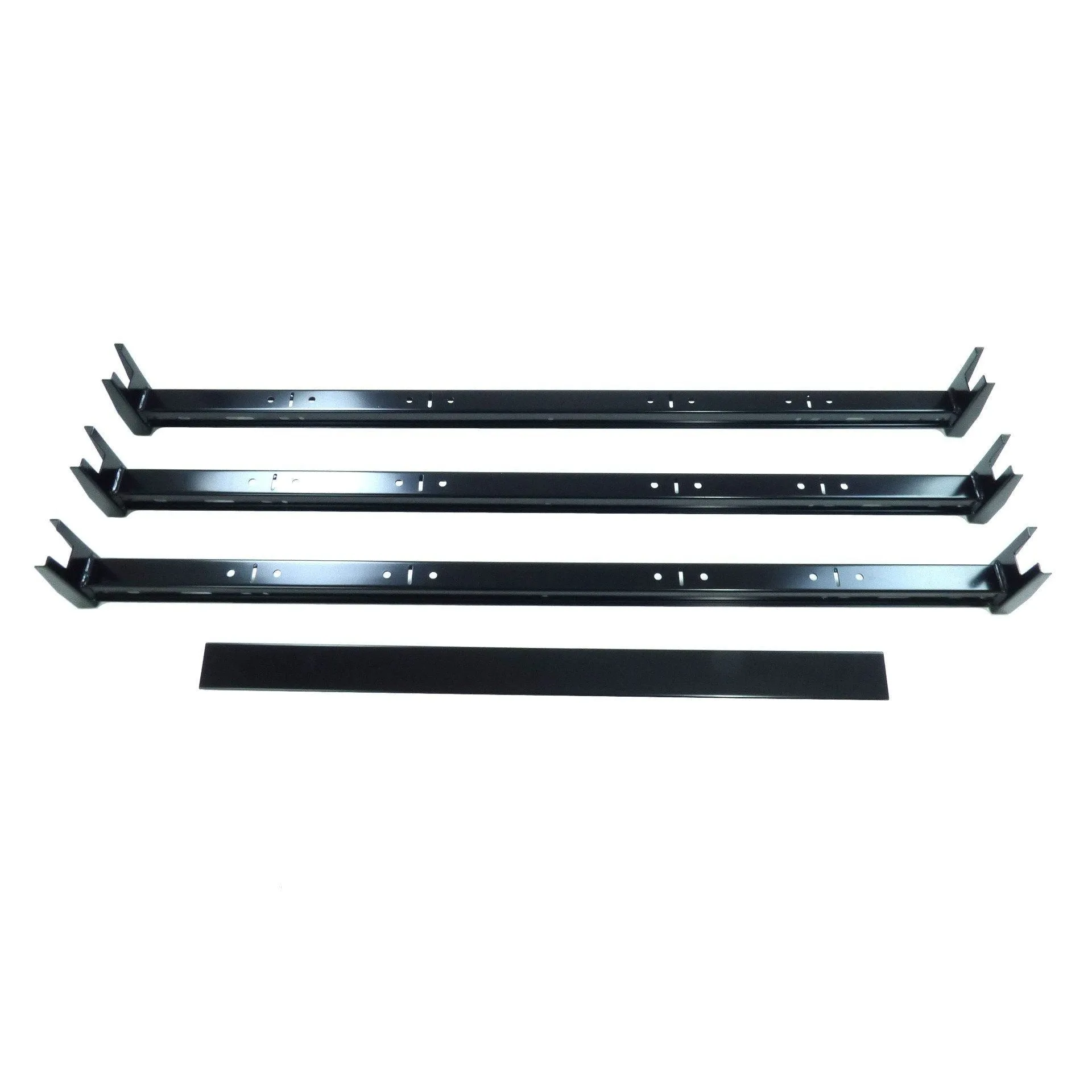 Black 3 Bar Van Roof Ladder Rack Cross Bars for Nissan NV200 2010-2019