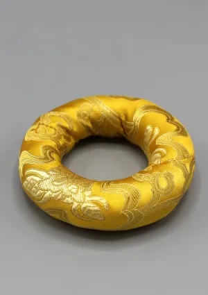 Brocade Singing Bowl Ring Cushion