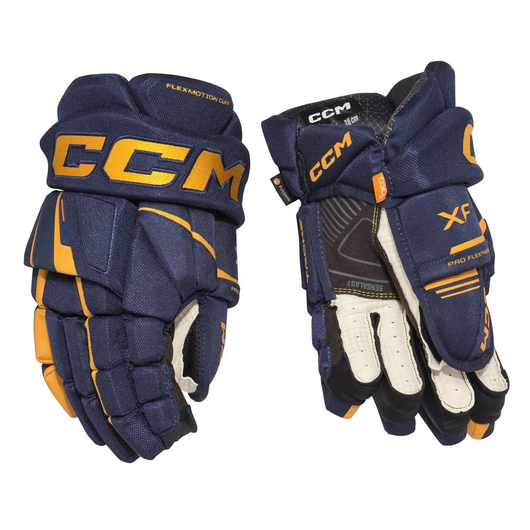 CCM Senior Tacks XF Hockey Player Gloves