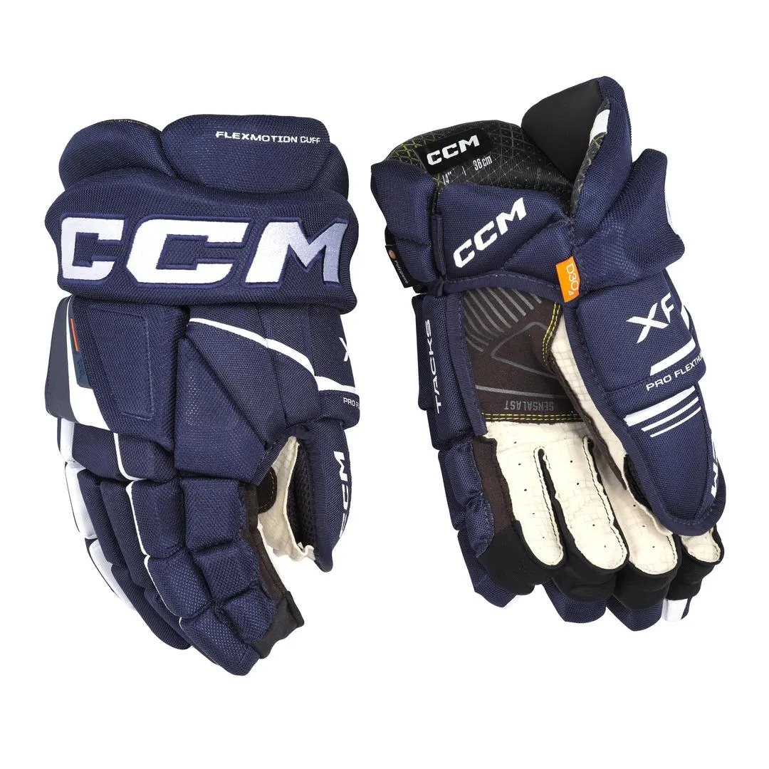 CCM Senior Tacks XF Hockey Player Gloves