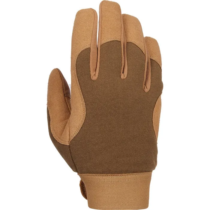 Coyote Brown - Military Moisture Wicking Mechanics Gloves