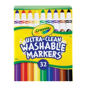 Crayola Classic Washable Markers Share Pack of 32