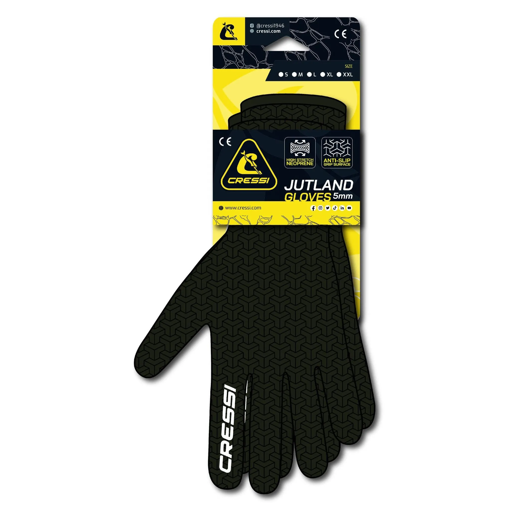 Cressi 5mm Jutland Scuba Dive Gloves