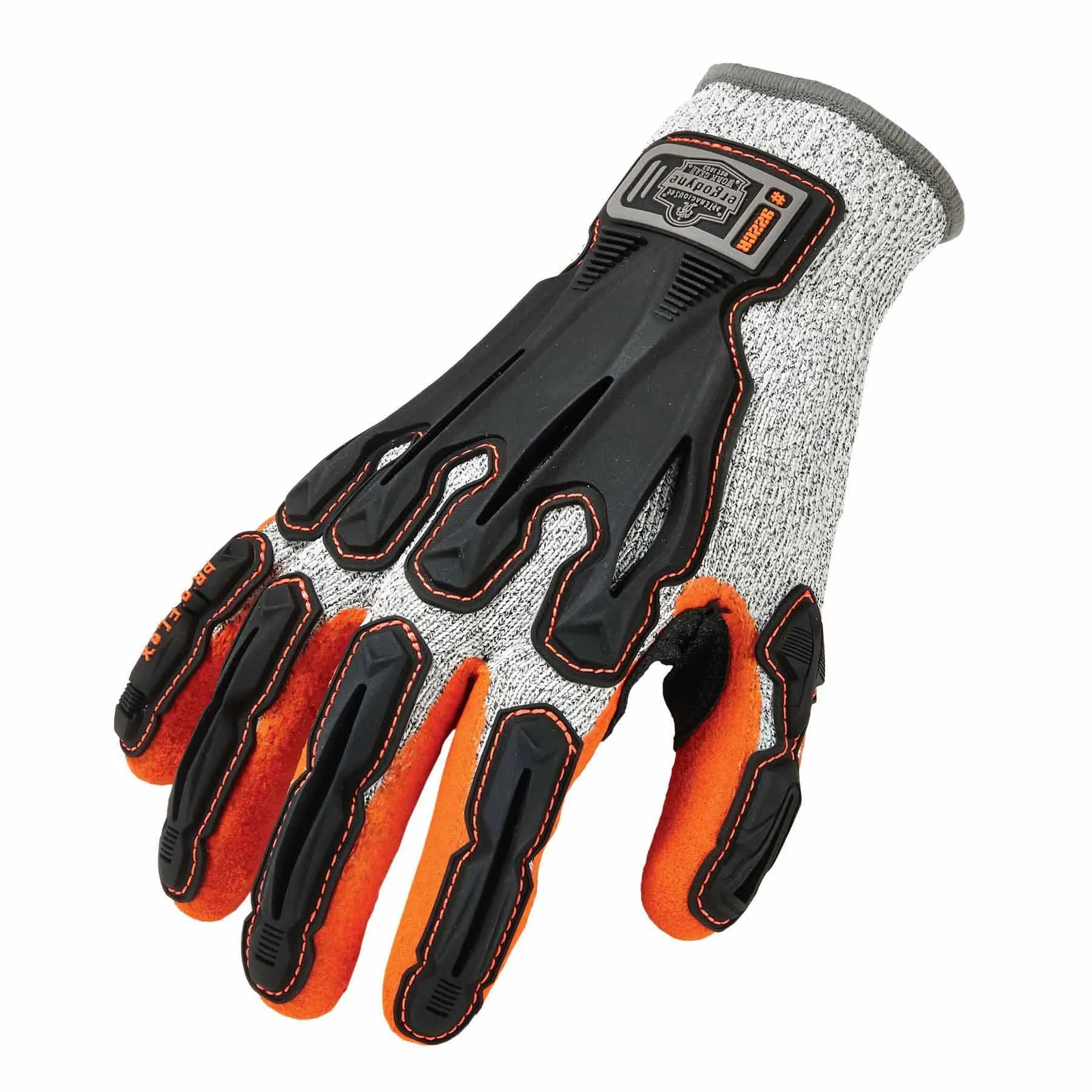 Ergodyne 17582 922CR-CASE S Gray Nitrile-Coated CR Gloves 96-Pair