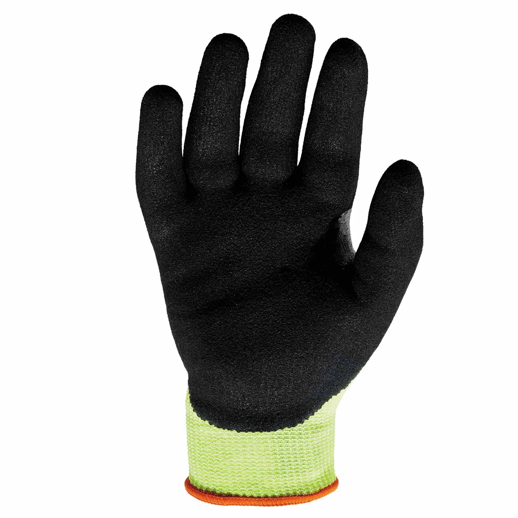 Ergodyne 17822 7041-CASE S Lime ANSI A4 Nitrile-Coated CR Gloves 144-Pair