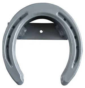 Horseshoe Bridle Rack, Steel Gray