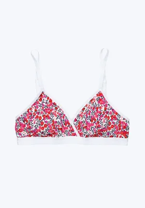 Liberty Hepworth Triangle Bra in Wiltshire Berries Floral