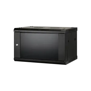 MA6URC | 19” 6U Wall Mount Cabinet for PoE Network Switches, NVRs, Servers, etc