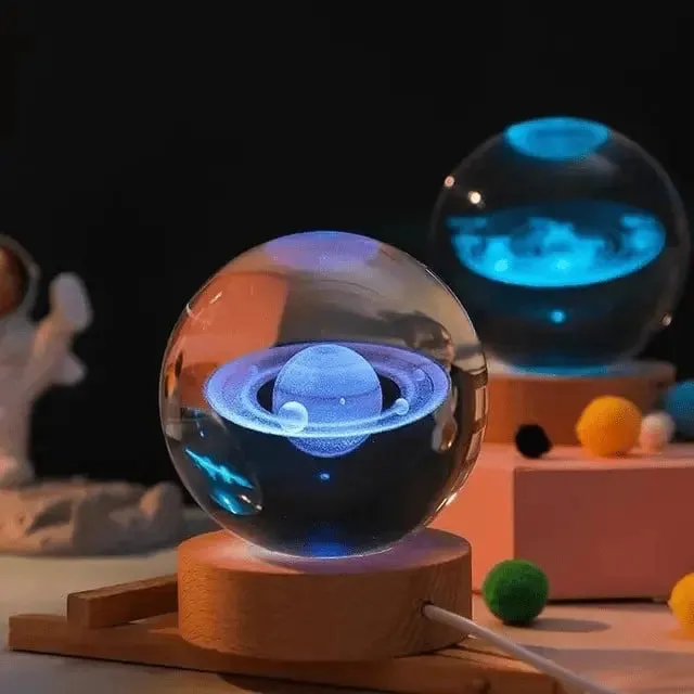 Mesmerizing 3D LED Crystal Balls