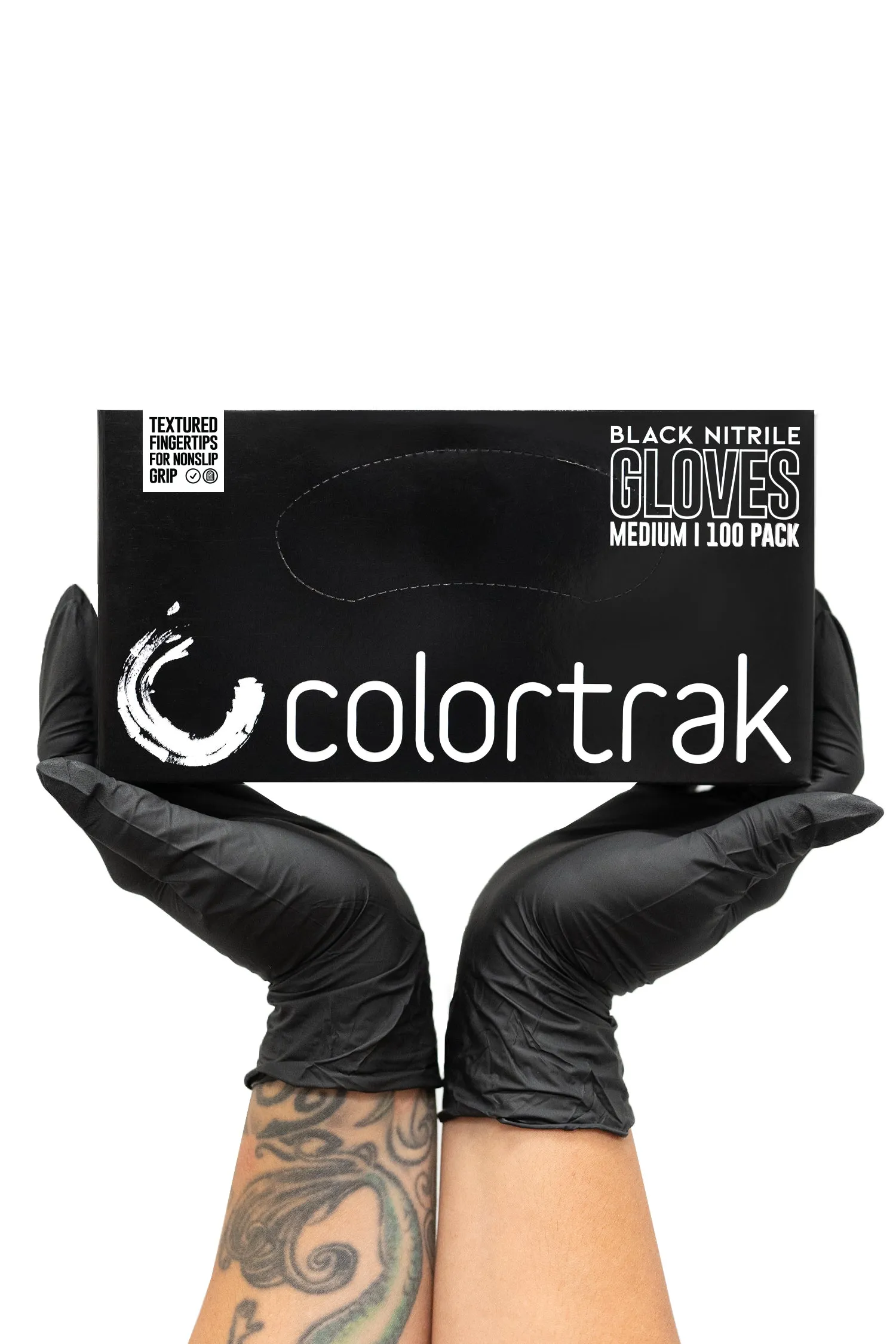 Midnight Black Nitrile Gloves