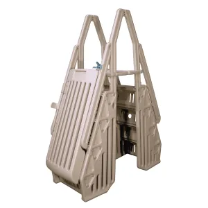 Neptune A-Frame Entry System for Above Ground Pools - Taupe