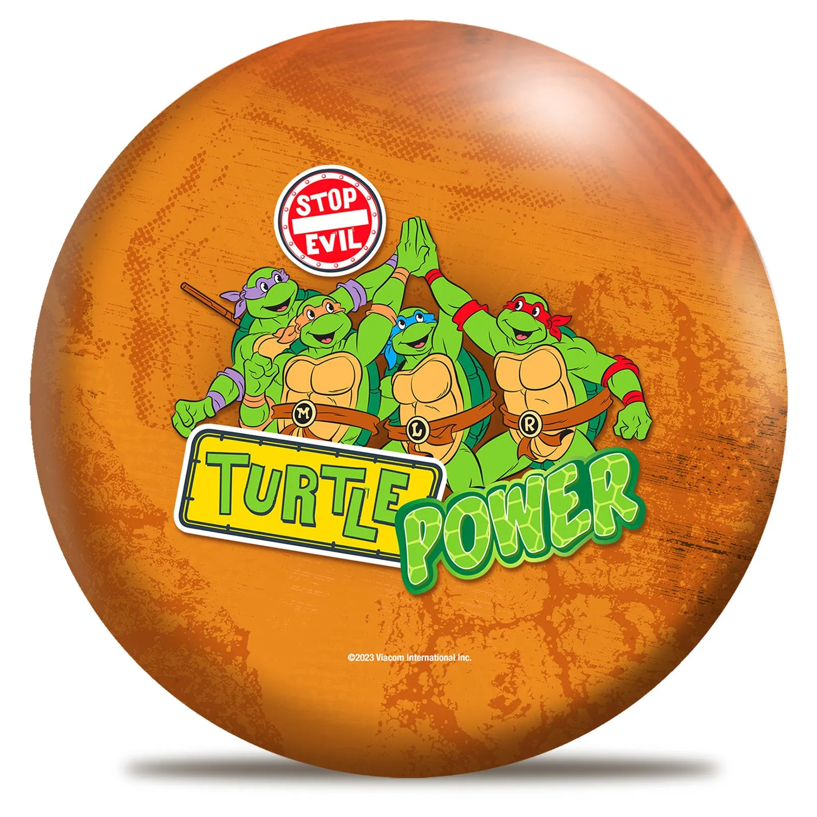 OnTheBallBowling Teenage Mutant Ninja Turtles Michelangelo Bowling Ball