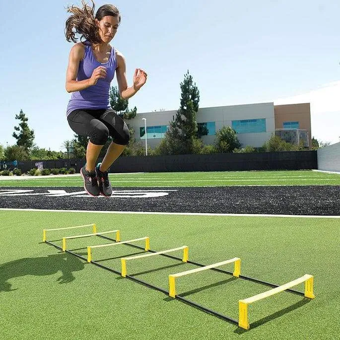 SKLZ Elevation Ladder - 2-in-1 Speed Training Hurdles   Exercise/Agility Ladder