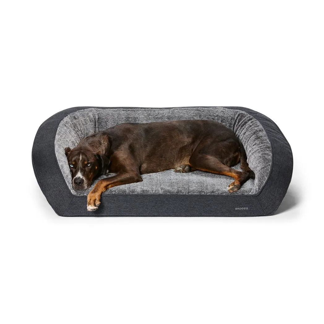 Snooza Ortho Sofa Chinchilla Dog Bed Medium