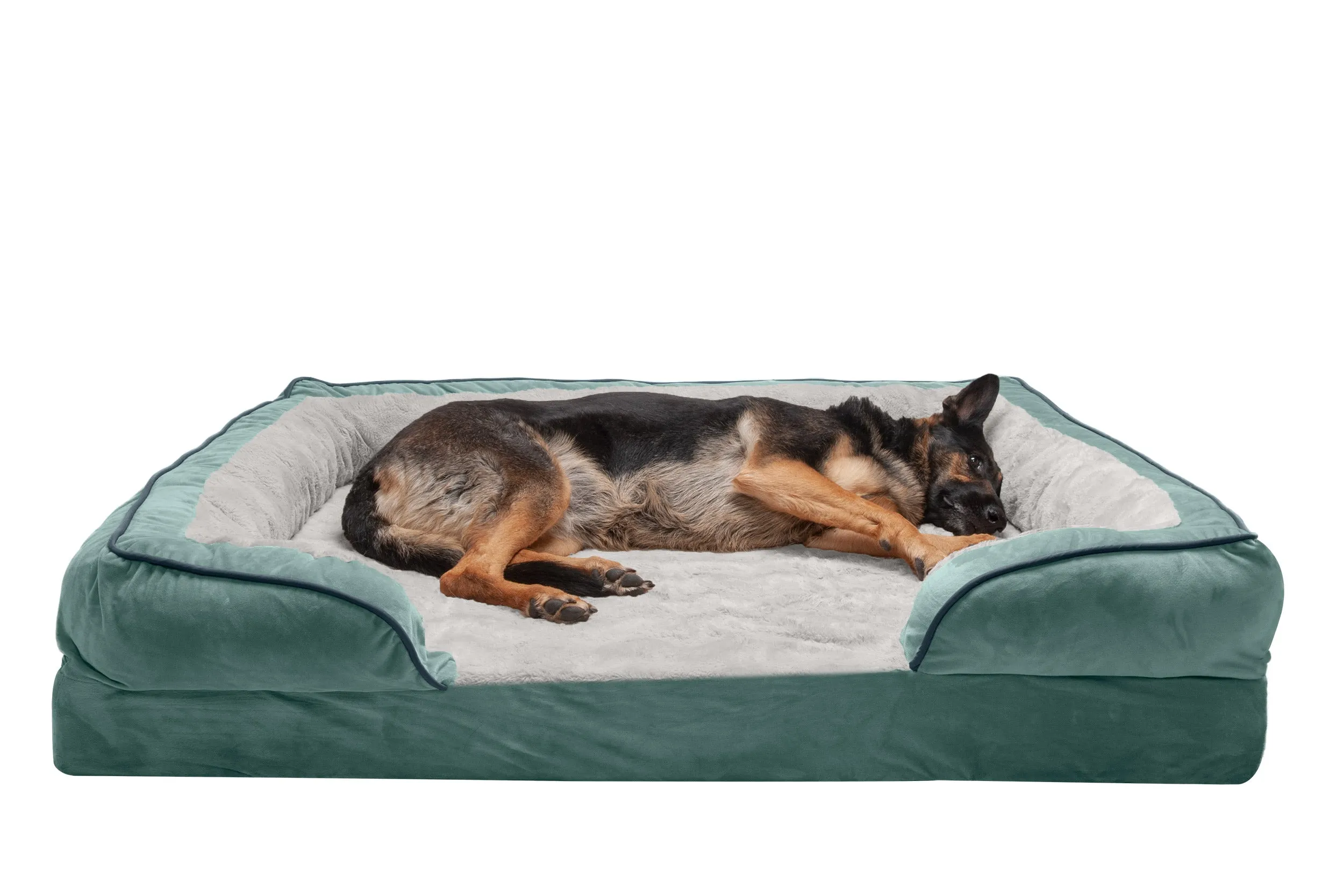 Sofa Dog Bed - Velvet Waves Perfect Comfort