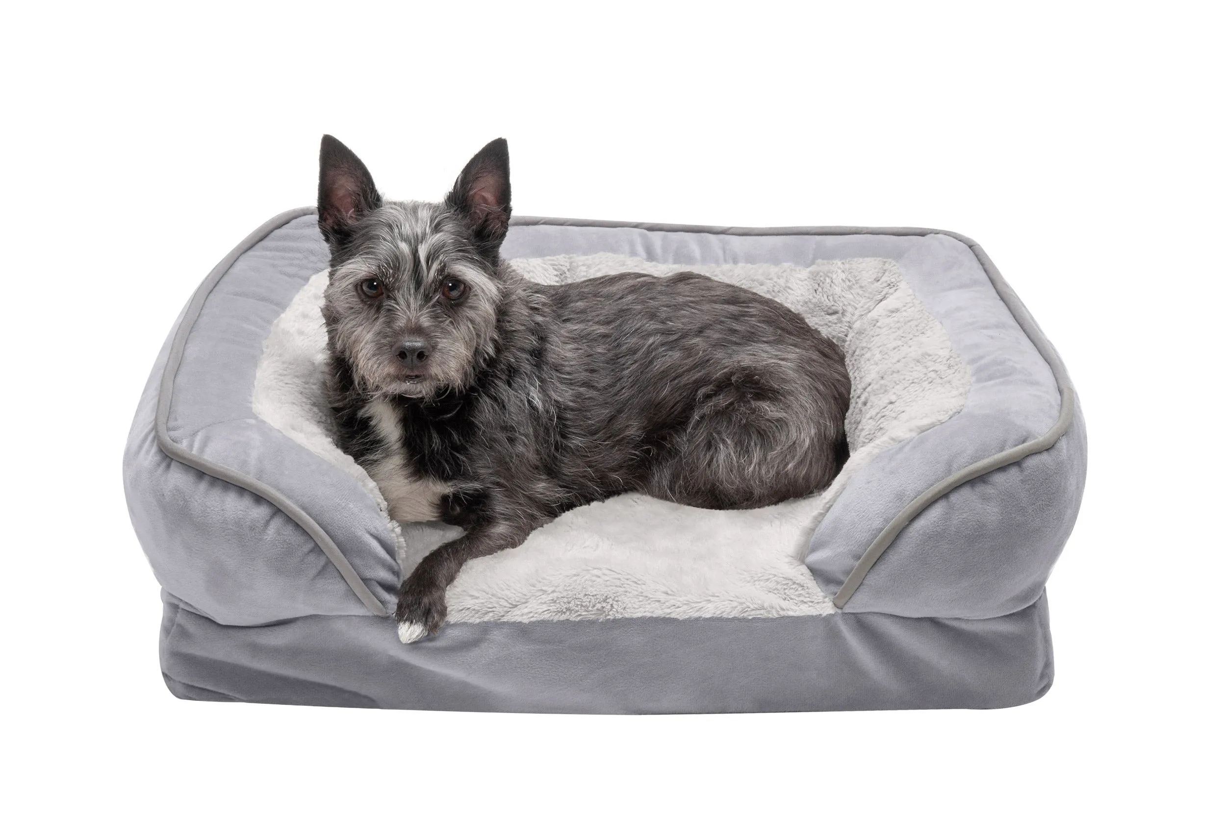 Sofa Dog Bed - Velvet Waves Perfect Comfort