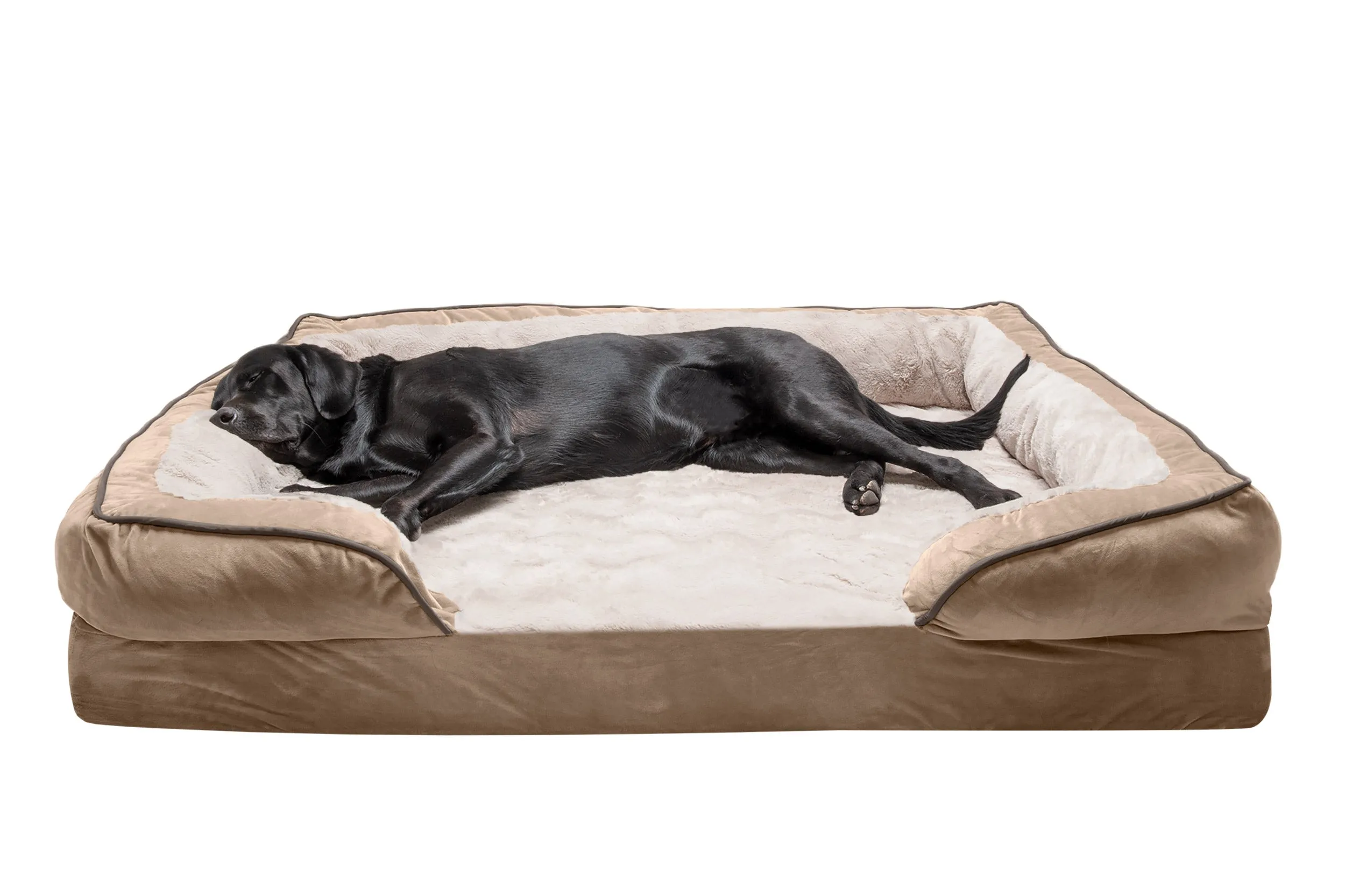 Sofa Dog Bed - Velvet Waves Perfect Comfort