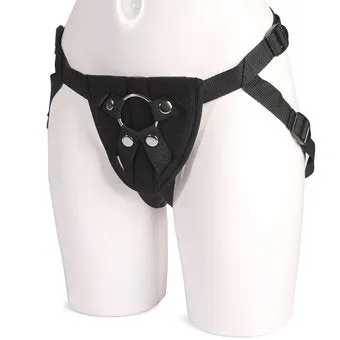 Strap On - Harness Black Pvc Harness