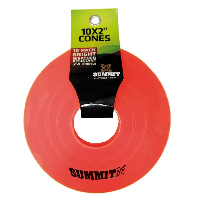 SUMMIT Marker Cones - 10 Pack