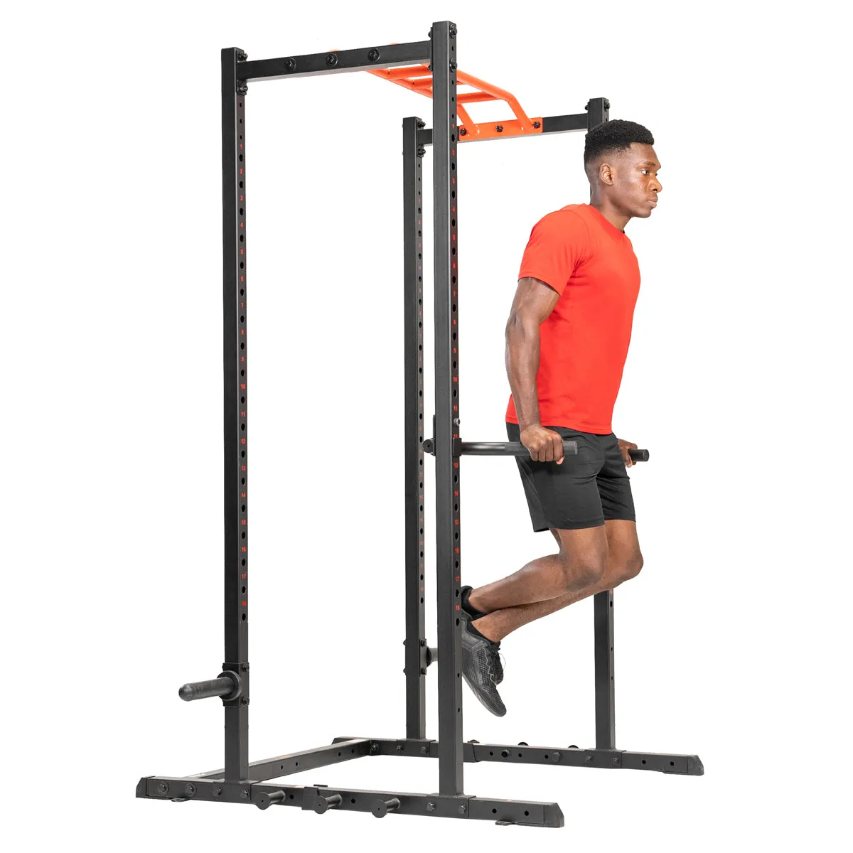 Sunny Strength™ Dip Bar Attachment for Squat Racks and Power Cages