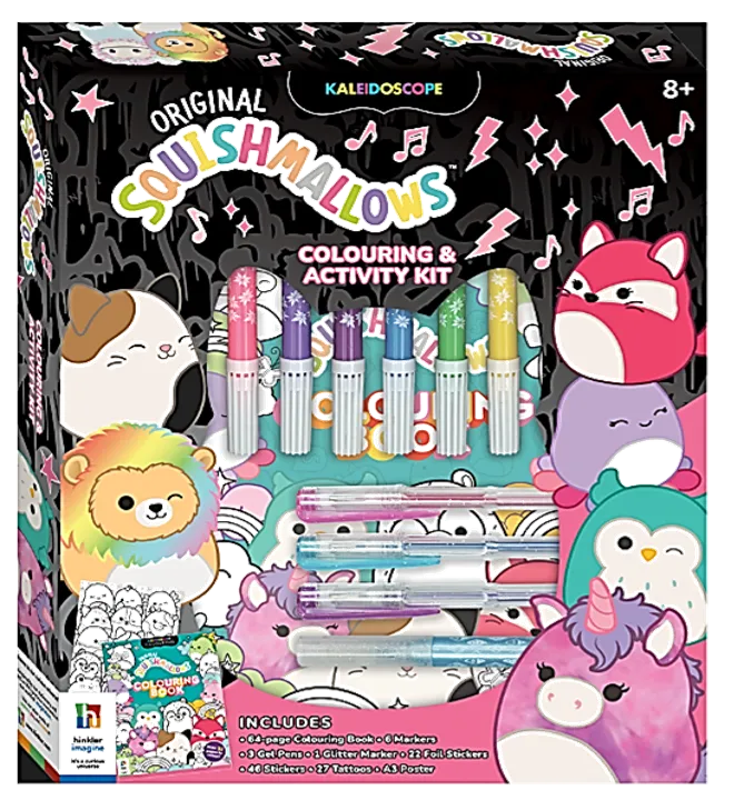 Super Squishmallows Colour & Activity Kit