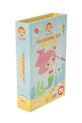 Tiger Tribe Colouring Set Mermaids