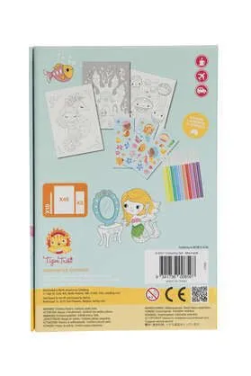 Tiger Tribe Colouring Set Mermaids