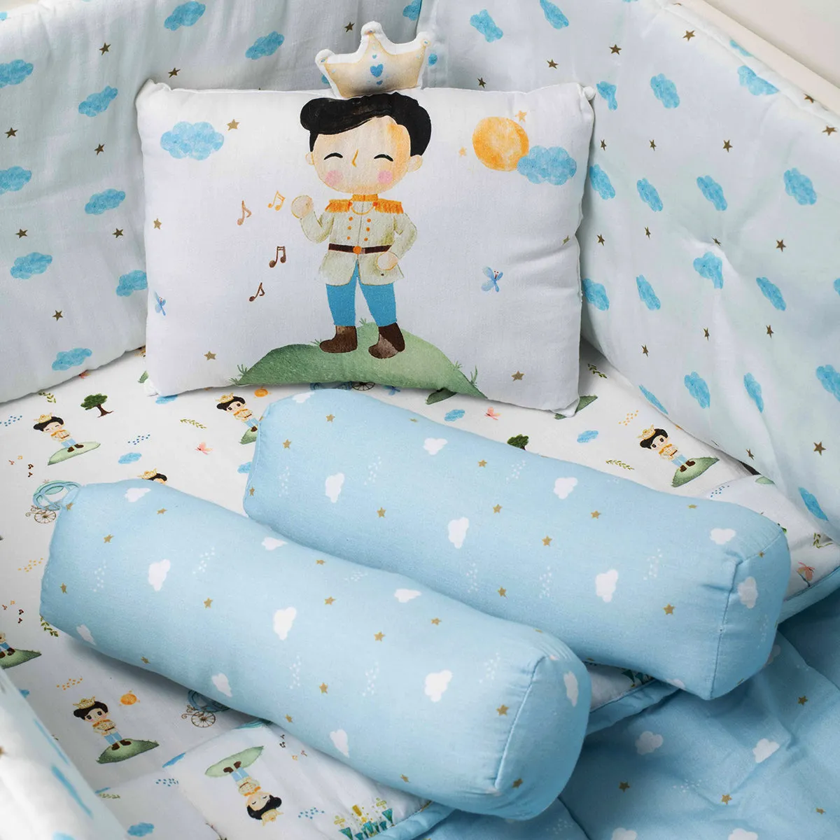 Tiny Snooze  cot bedding set – the little prince