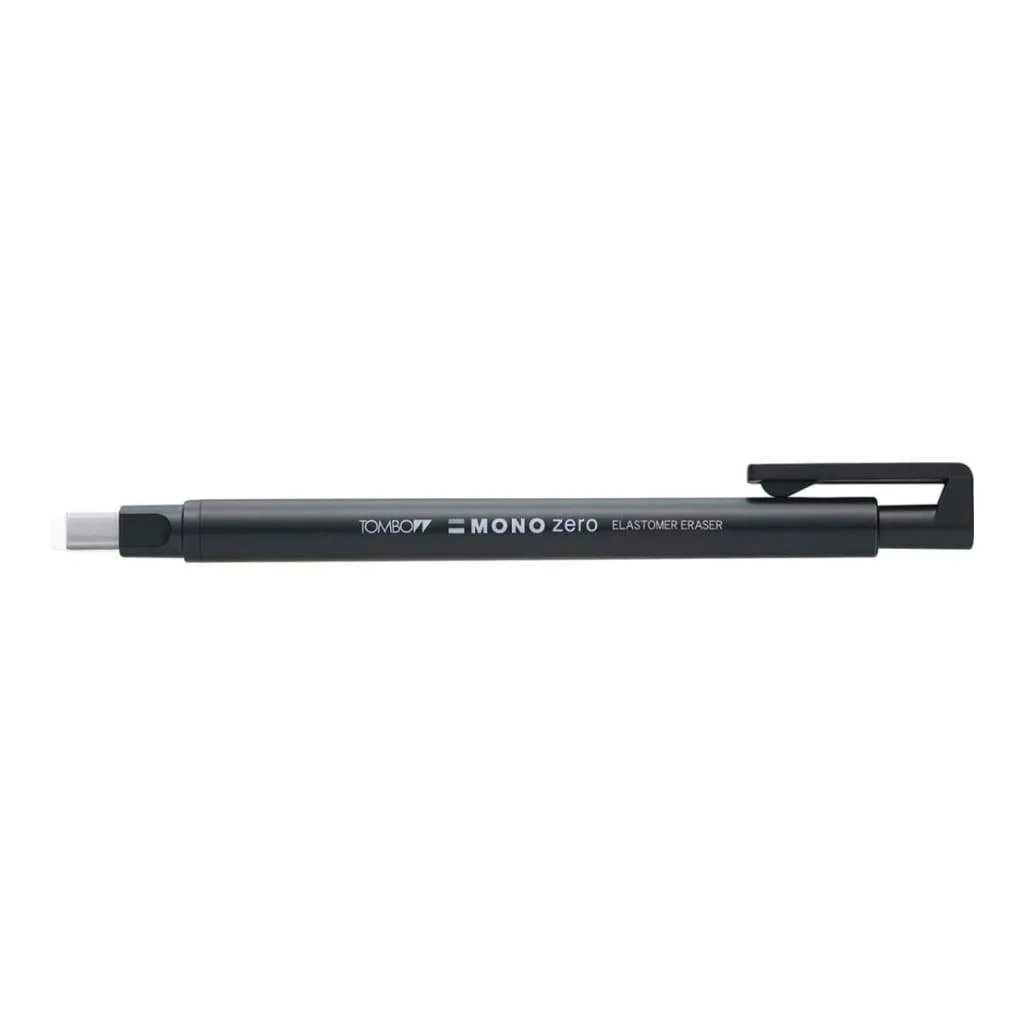 Tombow Black Barrel Mono Zero Eraser - Rectangle