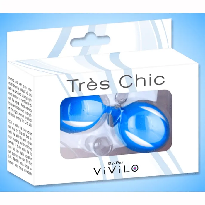 Vivilo Tres Chic Blue Kegel Balls