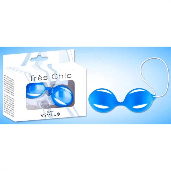 Vivilo Tres Chic Blue Kegel Balls