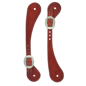 Weaver Mens Shaped Spur Strap - Russett