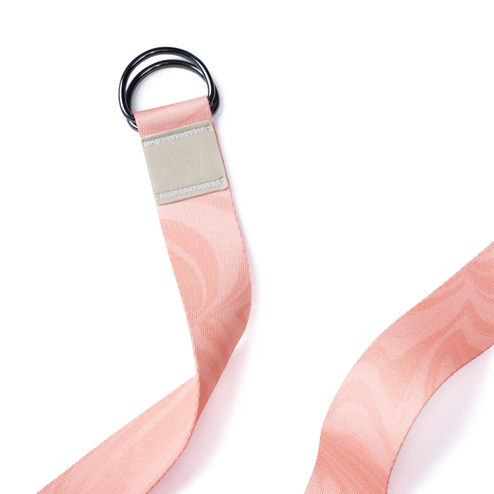 Yoga Strap - Coral - Best for Stretching, Pilates, Physical Therapy