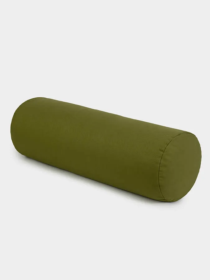 Yoga Studio Organic Buckwheat Meditation Bolster Cushion